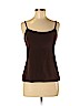 O Oscar De La Renta Brown Tank Top Size M - photo 1