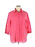 Sag Harbor Pink 3/4 Sleeve Blouse Size 1X - photo 1