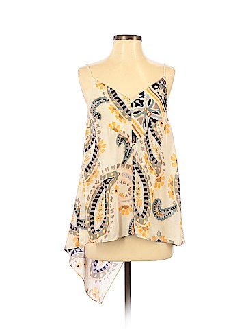 HD in Paris Sleeveless Silk Top (view 1)