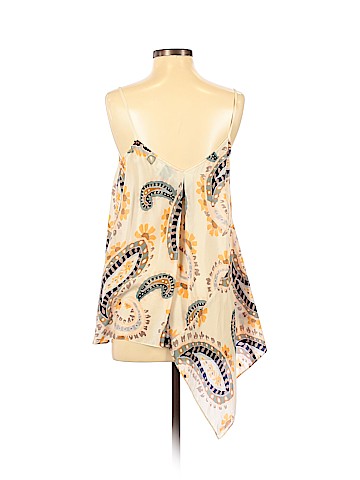 HD in Paris Sleeveless Silk Top (view 2)