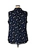 Croft & Barrow Plus Blue Sleeveless Top Size 2X - photo 2