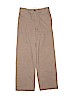 Gap Kids 100% Cotton Solid Brown Dress Pants Size 10 - photo 1