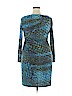 Calvin Klein Teal Casual Dress Size 14 - photo 2