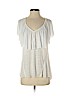 Lucky Brand White Short Sleeve Top Size S - photo 1