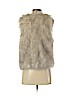 Victoria's Secret Ivory Faux Fur Vest Size S - photo 2