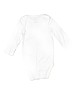 Carter's White Long Sleeve Onesie 3-6 MO / 6 MO - photo 2