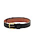 Assorted Brands 100% Leather Solid Black Leather Belt Size M - photo 1