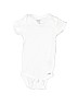Gerber 100% Cotton White Short Sleeve Onesie Size 3-6 mo - photo 1