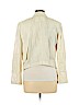 BCBGMAXAZRIA 100% Polyester Ivory Faux Leather Jacket Size L - photo 2
