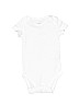 Carter's 100% Cotton White Short Sleeve Onesie 0-3 MO / 3 MO - photo 1
