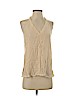 Amanda Uprichard 100% Silk Tan Sleeveless Silk Top Size S - photo 1