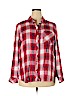 Gap Red Long Sleeve Button-Down Shirt Size XXL - photo 1