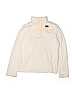 Patagonia 100% Cotton White Fleece Jacket Size 14 - photo 1