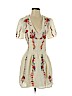 Zara 100% Cotton Ivory Casual Dress Size S - photo 1