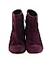 White House Black Market Purple Ankle Boots Size 8 1/2 - photo 2