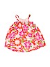 Gymboree 100% Cotton Print Pink Dress Size 12-18 mo - photo 2