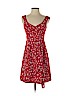 Nanette Lepore 100% Polyester Red Casual Dress Size 2 - photo 1