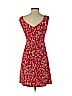 Nanette Lepore 100% Polyester Red Casual Dress Size 2 - photo 2