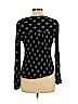 Mossimo 100% Rayon Black Long Sleeve Blouse Size L - photo 2