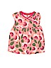 Tea 100% Cotton Print Pink Dress Size 6-12 mo - photo 1