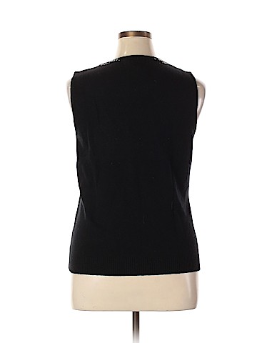 Enough About Me Silk Pullover Sweater (view 2)