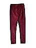 Crewcuts Solid Burgundy Leggings Size 8 - photo 2