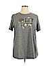 Lane Bryant Gray Short Sleeve T-Shirt Size 18 - 20 Plus - photo 1