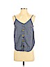 Hayden Blue Sleeveless Blouse Size S - photo 1
