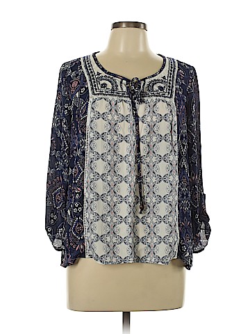 Jolt 3/4 Sleeve Blouse (view 1)