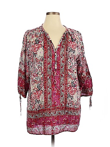 Lucky Brand 3/4 Sleeve Blouse (view 1)