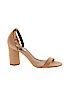 Steve Madden 100% Leather Tan Heels Size 9 1/2 - photo 1