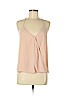Lily White Pink Sleeveless Blouse Size M - photo 1