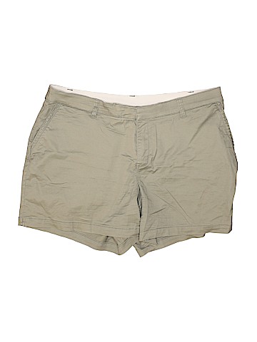 Lane Bryant Khaki Shorts (view 1)