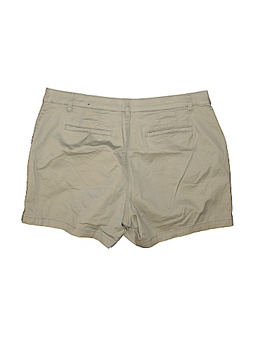 Lane Bryant Khaki Shorts (view 2)