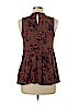 Mossimo Supply Co. 100% Polyester Brown Sleeveless Blouse Size M - photo 2