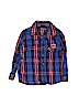 Boys Rock 100% Cotton Purple Long Sleeve Button-Down Shirt Size 3T - photo 1