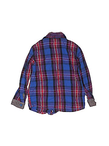 Boys Rock Long Sleeve Button-Down Shirt (view 2)