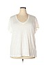 Gap 100% Linen White Short Sleeve T-Shirt Size XXL - photo 1