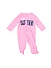 Carter's 100% Cotton Pink Long Sleeve Outfit 0-3 MO / 3 MO - photo 1
