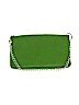 Barneys New York 100% Leather Green Leather Shoulder Bag One size - photo 1