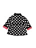 First Impressions 100% Acrylic Polka Dots Black Coat Size 6-9 mo - photo 2