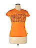 Harajuku Lovers 100% Cotton Orange Short Sleeve T-Shirt Size XL - photo 1