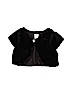 Sweet Heart Rose 100% Polyester Black Shrug Size 6 - 6X - photo 1