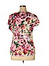 Seven7 Pink Short Sleeve Top Size XL - photo 2