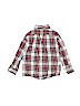 The Children's Place 100% Cotton White Long Sleeve Button-Down Shirt Size 4 - photo 2