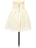 Aqua 100% Polyester Ivory Casual Skirt Size S - photo 2