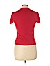 Shein Red Short Sleeve Blouse Size L - photo 2