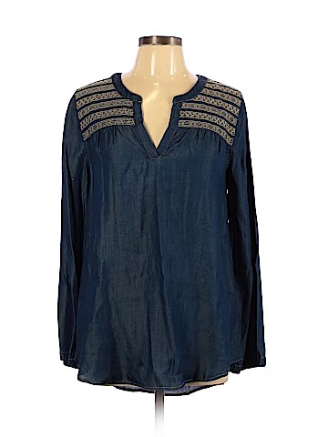 Blu Pepper Long Sleeve Blouse (view 1)