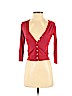 Ella Moss Red Cardigan Size XS - photo 1
