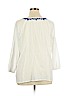 Old Navy 100% Cotton White 3/4 Sleeve Blouse Size XXL - photo 2